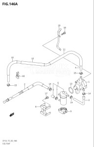 17501Z-780001 (2007) 175hp E03-USA (DF175ZK7) DF175Z drawing FUEL PUMP (K6,K7,K8)