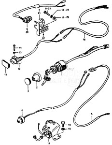 DT25 From D-10001 ()  1983 drawing ELECTRICAL 2