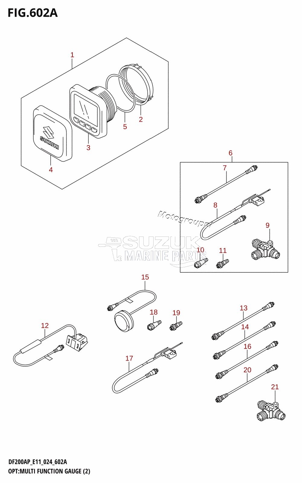 OPT:MULTI FUNCTION GAUGE (2) (E11)