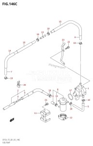 DF150Z From 15002Z-210001 (E01 E40)  2012 drawing FUEL PUMP (DF150Z:E01)