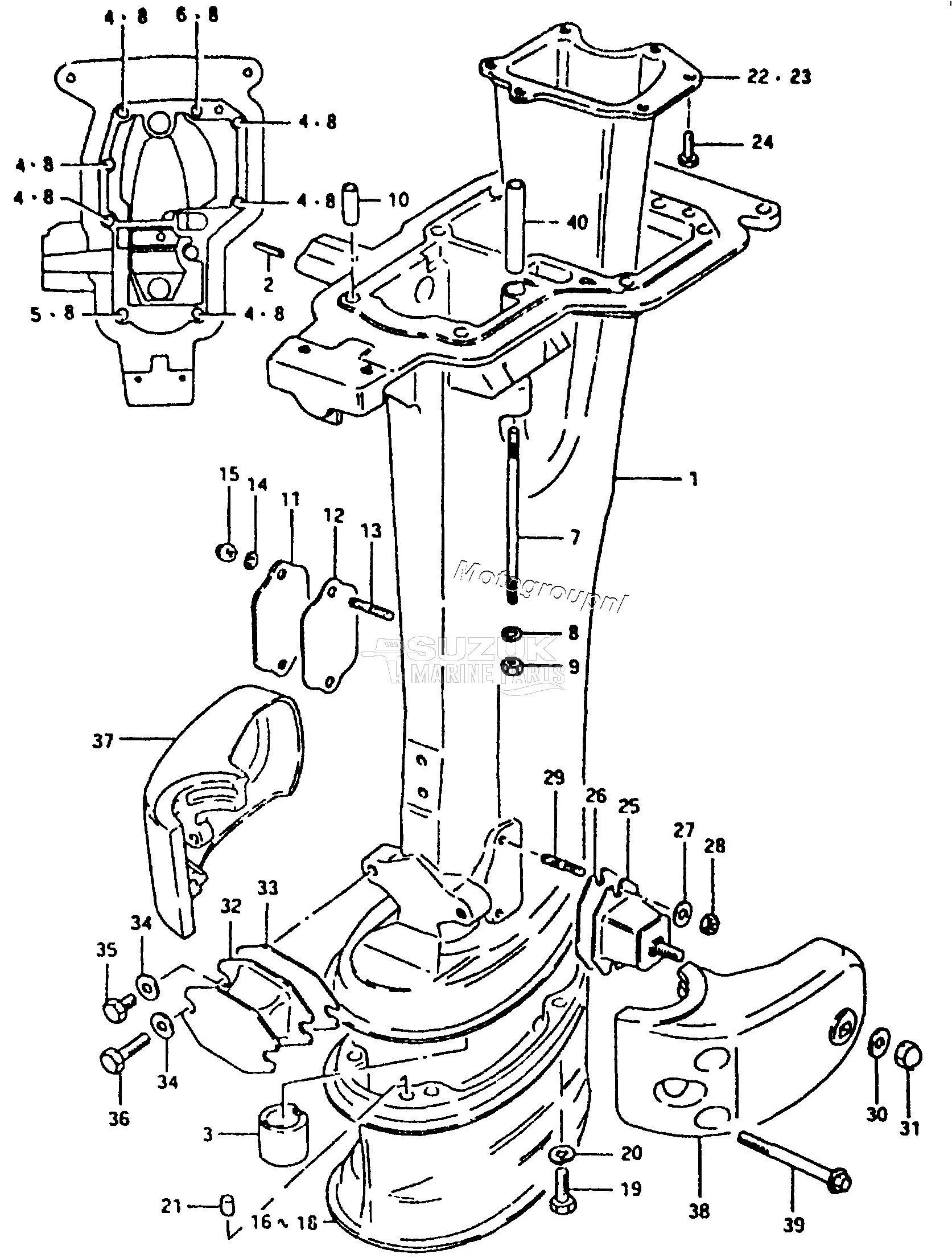 DRIVESHAFT HOUSING