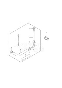 Outboard DF 140A drawing Water Pressure Gauge Install Kit