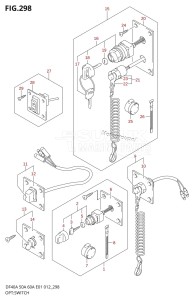 DF40A From 04004F-210001 (E34-Italy)  2012 drawing OPT:SWITCH (DF40AST E34)