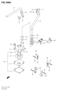 DF60 From 06001F-971001 (E03)  1999 drawing WATER PUMP (W,X,Y,K1,K2,K3,K4,K5,K6,K7)