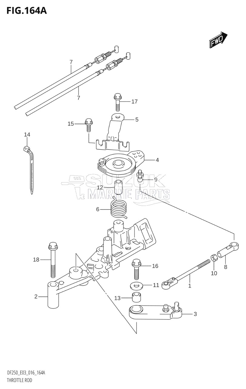 THROTTLE ROD