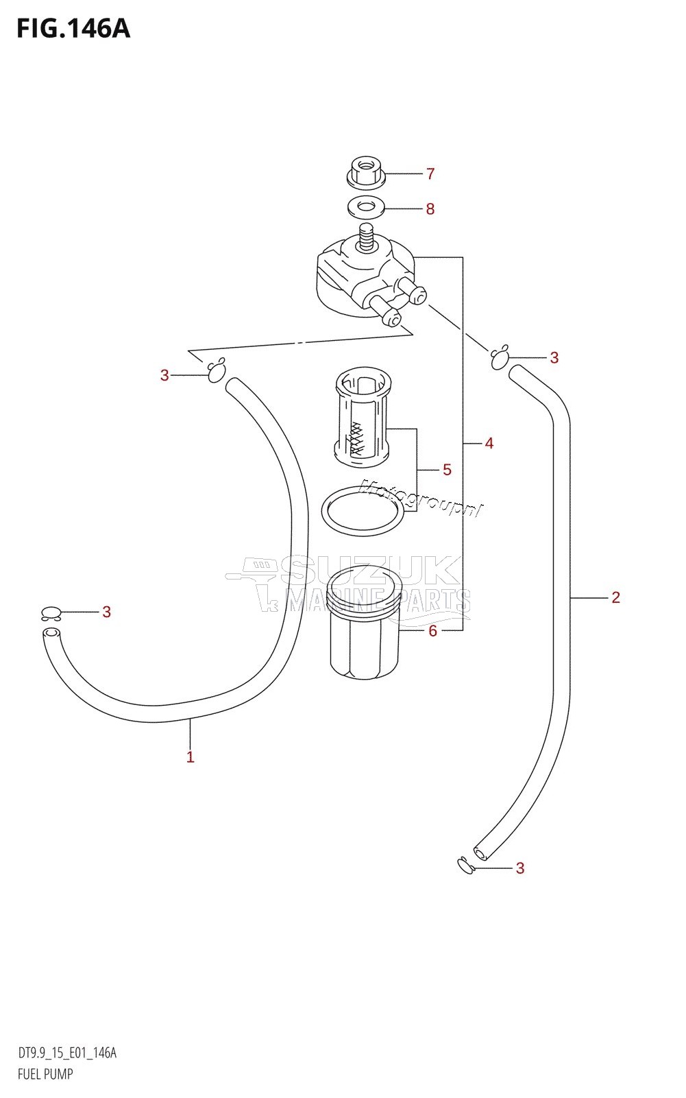 FUEL PUMP (DT9.9,DT15)