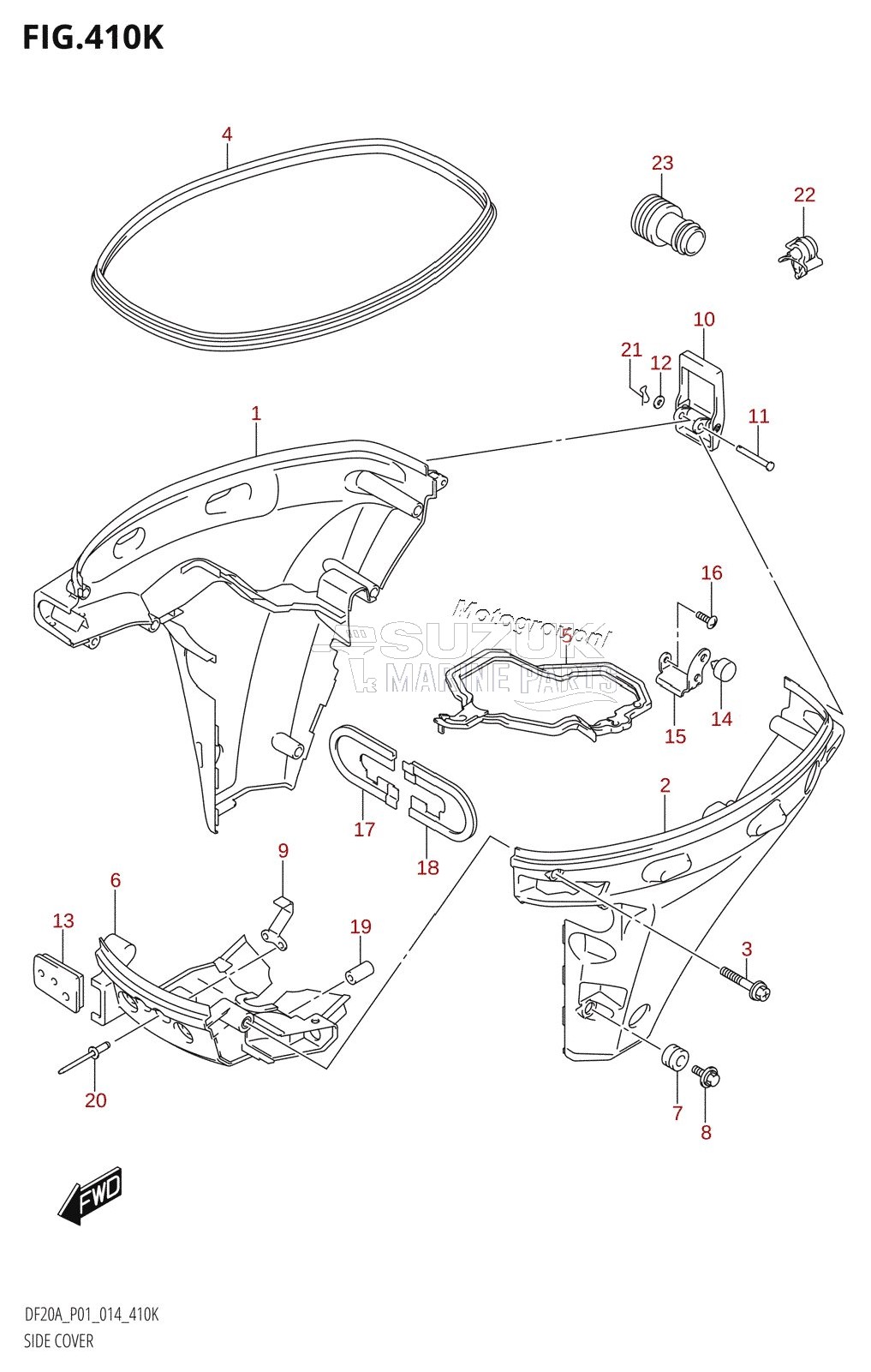 SIDE COVER (DF20AT:P01)