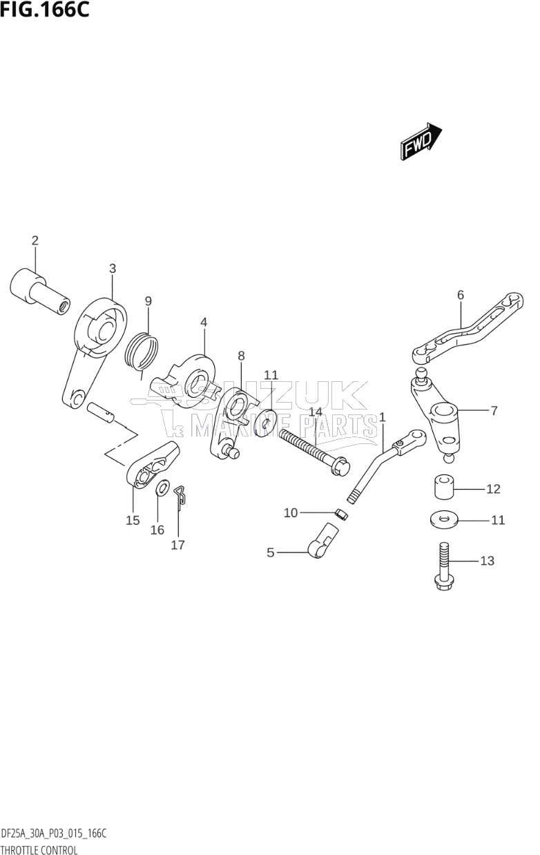 THROTTLE CONTROL (DF25AT:P03)