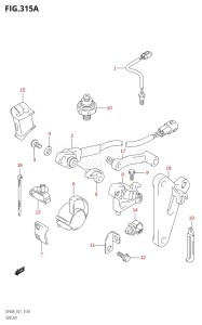 05003F-110001 (2011) 50hp E01-Gen. Export 1 (DF50AT  DF50ATH) DF50A drawing SENSOR