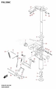 DF20A From 02002F-040001 (P01 P40)  2020 drawing SWIVEL BRACKET (DF9.9BR,DF15AR,DF20AR)