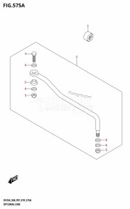 DF30A From 03003F-910001 (P01 P40)  2019 drawing OPT:DRAG LINK (DF25A,DF25ATH,DF30A,DF30ATH,DF30AQ)