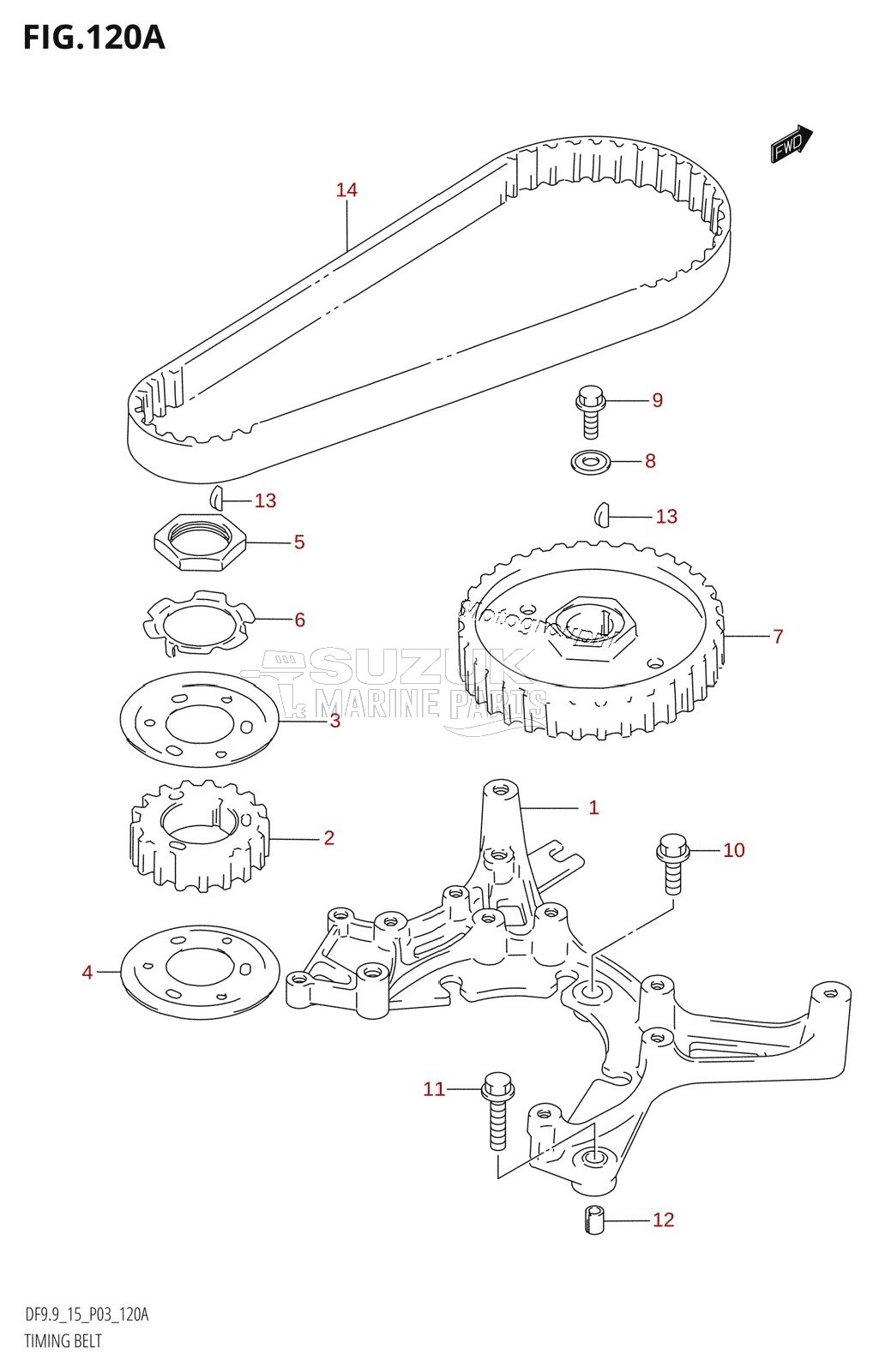 TIMING BELT (K4)