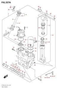 DF350A From 35001F-710001 (E03)  2017 drawing TRIM CYLINDER