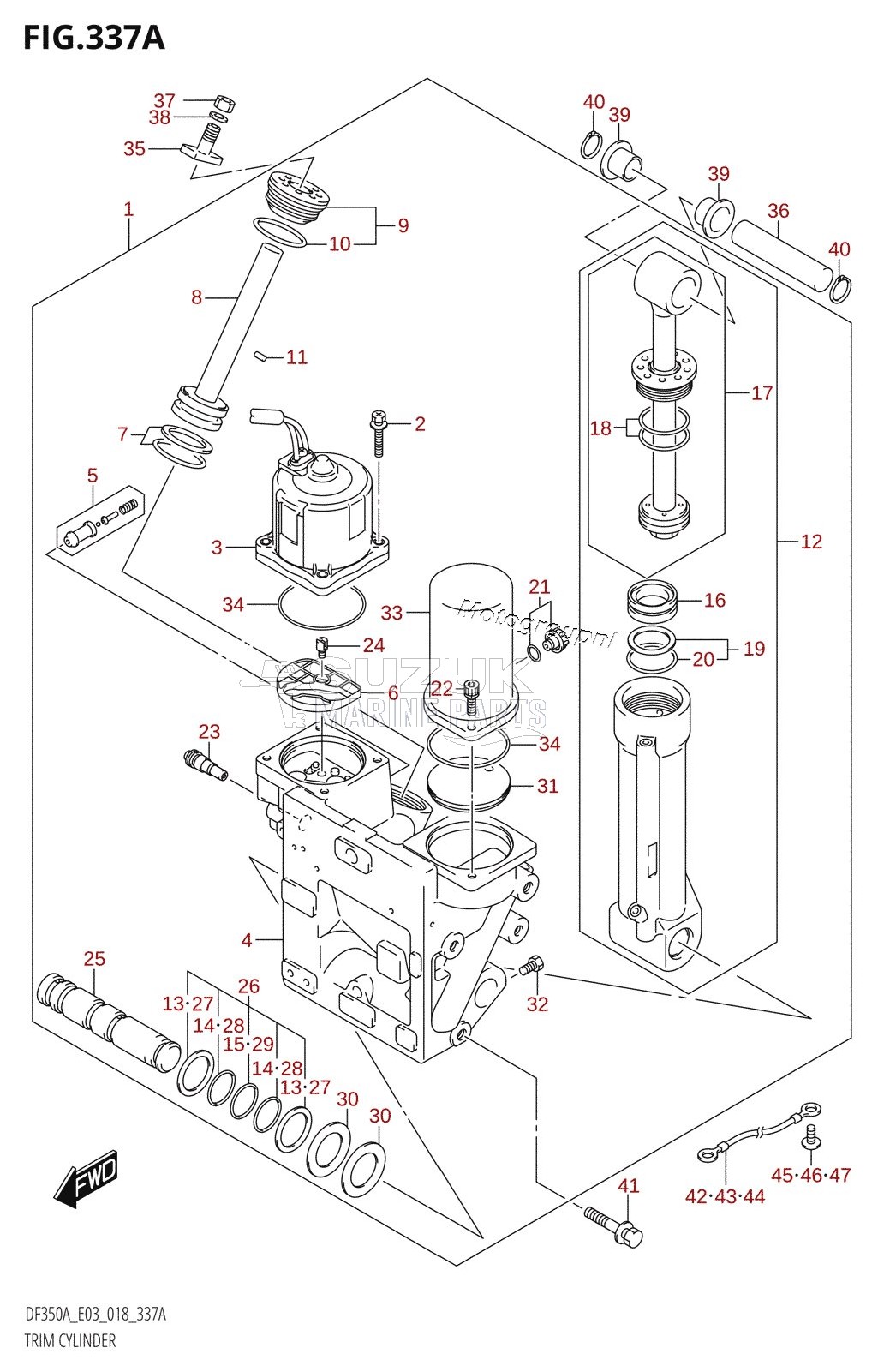 TRIM CYLINDER