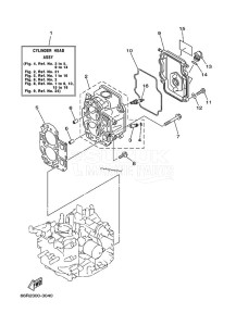 FT9-9DEX drawing CYLINDER--CRANKCASE-2