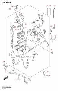 DF50A From 05004F-510001 (E01)  2015 drawing HARNESS (DF40AQH:E01)