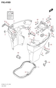 DF115AZ From 11503Z-710001 (E11 E40)  2017 drawing SIDE COVER (DF115AZ:E11)