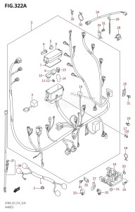 DF80A From 08002F-410001 (E01 E40)  2014 drawing HARNESS