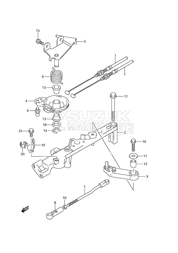 Throttle Rod