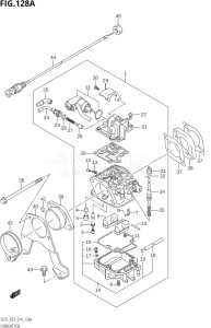 02503F-410001 (2014) 25hp E03-USA (DF25  DF25A    DF25AT    DF25ATH    DF25Q  DF25R) DF25 drawing CARBURETOR (DF25:E03)