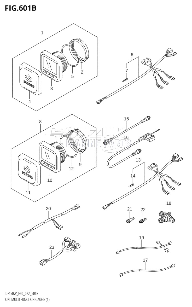 OPT:MULTI FUNCTION GAUGE (1) (022)