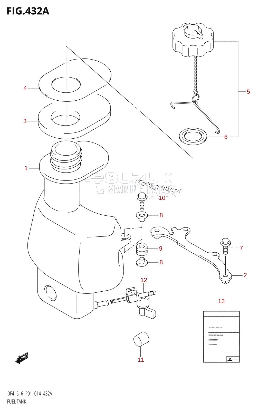 FUEL TANK (DF4:P01)