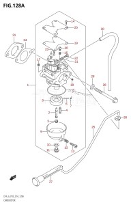 DF6 From 00602F-410001 (P03)  2014 drawing CARBURETOR (DF4:P03)