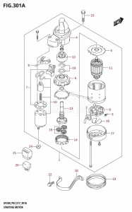 DF9.9B From 00995F-710001 (P03)  2017 drawing STARTING MOTOR (E-STARTER)