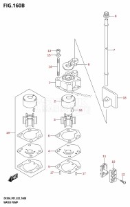 DF9.9B From 00995F-040001 (P01)  2020 drawing WATER PUMP (P40)