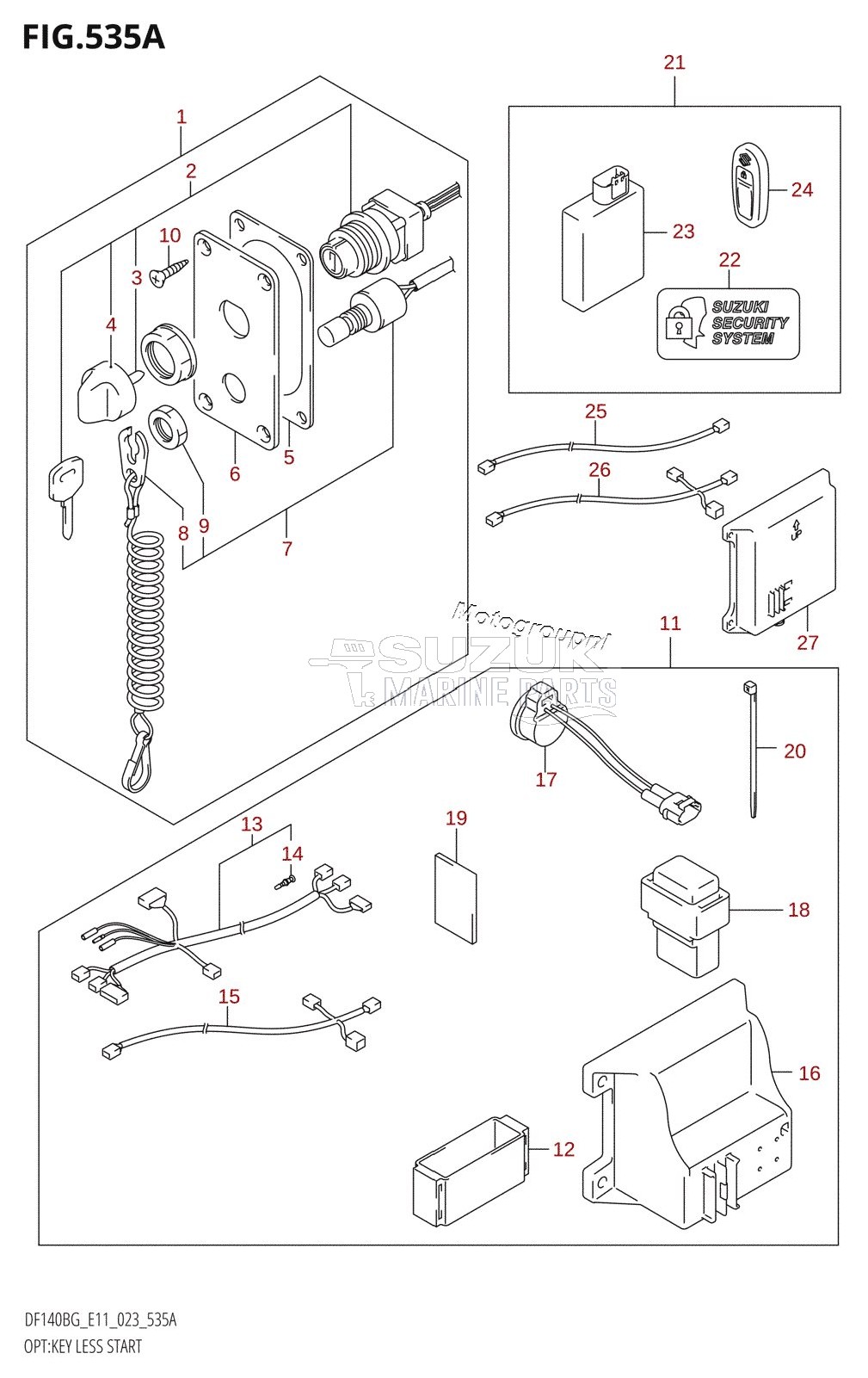 OPT:KEY LESS START (E11:021)