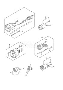 DF 25 V-Twin drawing Meter