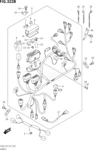 04003F-910001 (2019) 40hp E03-USA (DF40AT) DF40A drawing HARNESS (DF60A,DF60AVT)