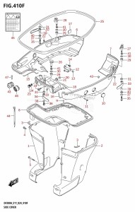 DF300A From 30002P-440001 (E11 - E40)  2024 drawing SIDE COVER (X-TRANSOM,XX-TRANSOM)