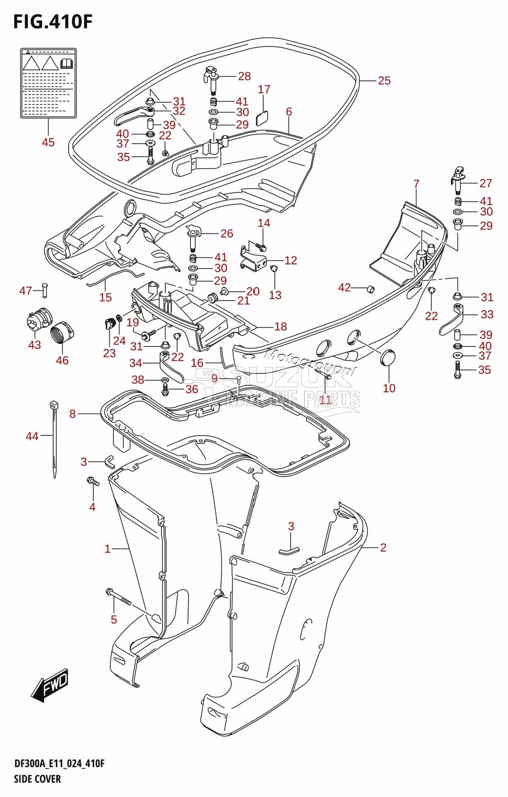 SIDE COVER (X-TRANSOM,XX-TRANSOM)