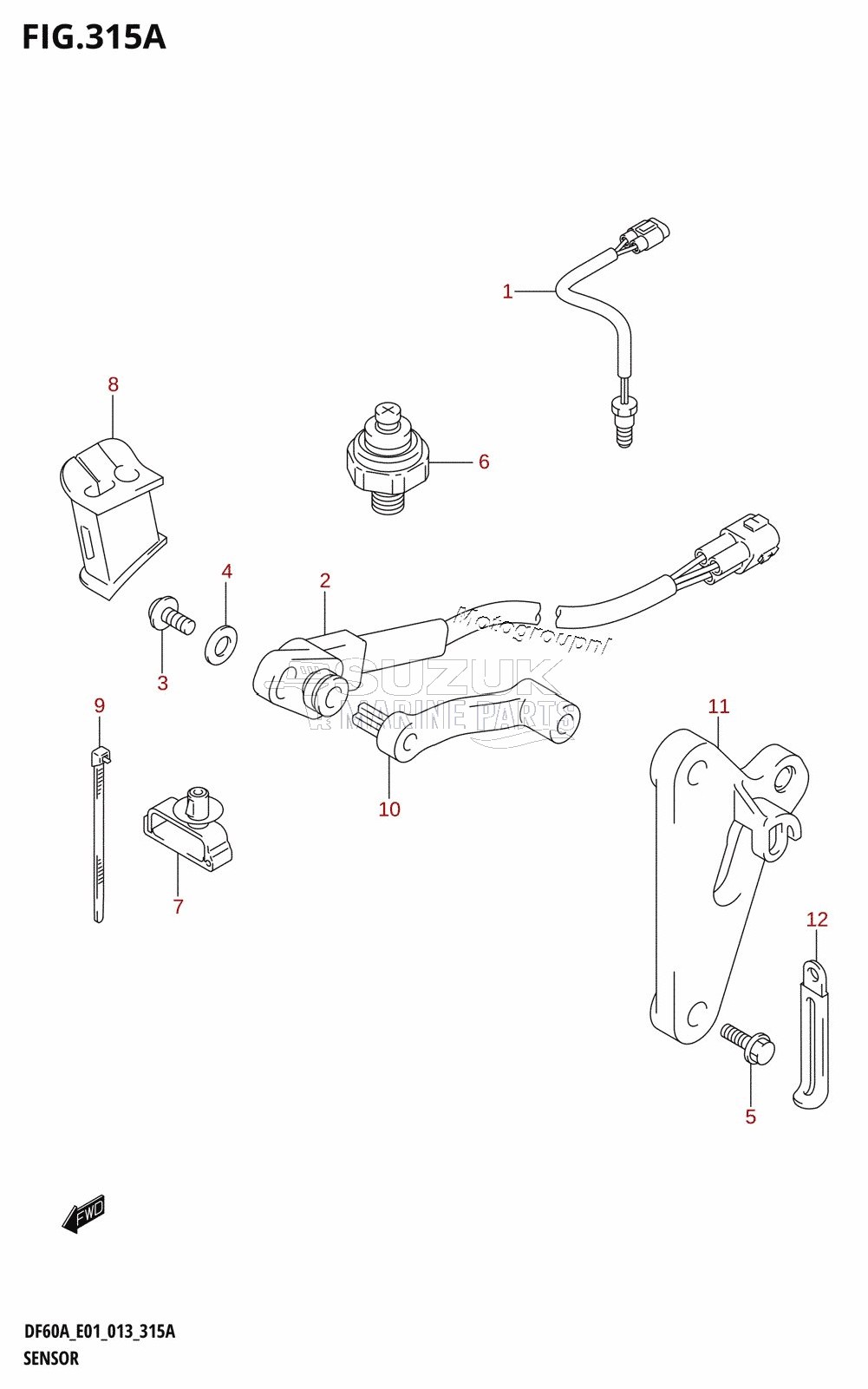 SENSOR (DF40A:E01)