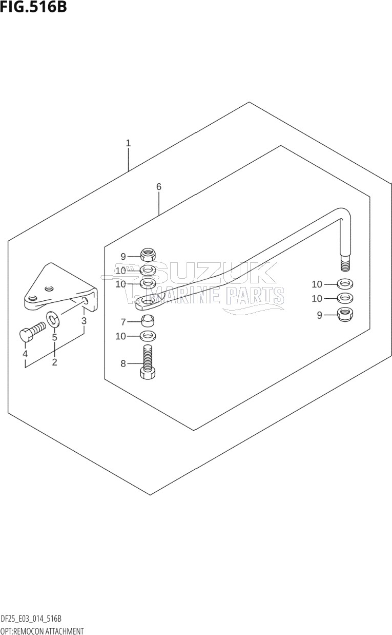 OPT:REMOCON ATTACHMENT (DF25Q:E03)