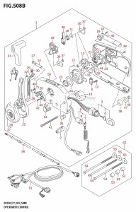 DF250Z From 25003Z-340001 (E11 E40)  2023 drawing OPT:REMOTE CONTROL (022,023)