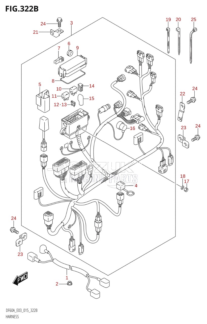 HARNESS (DF50A:E03)