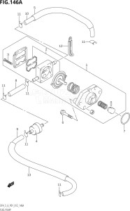 00402F-210001 (2012) 4hp P01-Gen. Export 1 (DF4) DF4 drawing FUEL PUMP (DF4:P01)