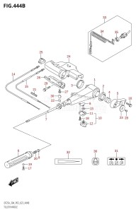 DF25A From 02504F-240001 (P03)  2022 drawing TILLER HANDLE (DF25ATH,DF30ATH)