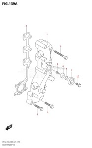 DF25A From 02504F-340001 (P03)  2023 drawing EXHAUST MANIFOLD