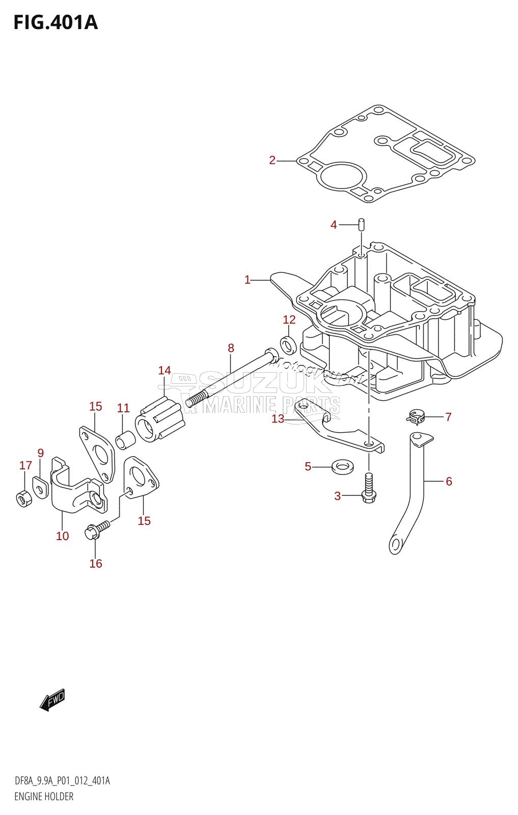 ENGINE HOLDER