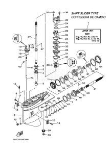 E75B drawing LOWER-CASING-x-DRIVE-2