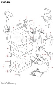 DF115T From 11501F-251001 (E03)  2002 drawing OPT:REMOTE CONTROL ASSY DUAL (1)