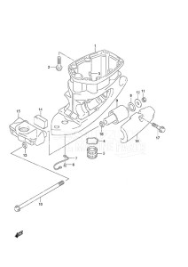 DF 140A drawing Drive Shaft Housing