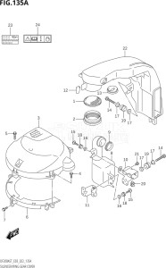 15004F-040001 (2020) 150hp E03-USA (DF150AST) DF150AST drawing SILENCER / RING GEAR COVER