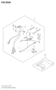 DT25 From 02503K-310001 (P36-)  2013 drawing OPT:ELECTRICAL (MANUAL STARTER) (DT25K:P36)