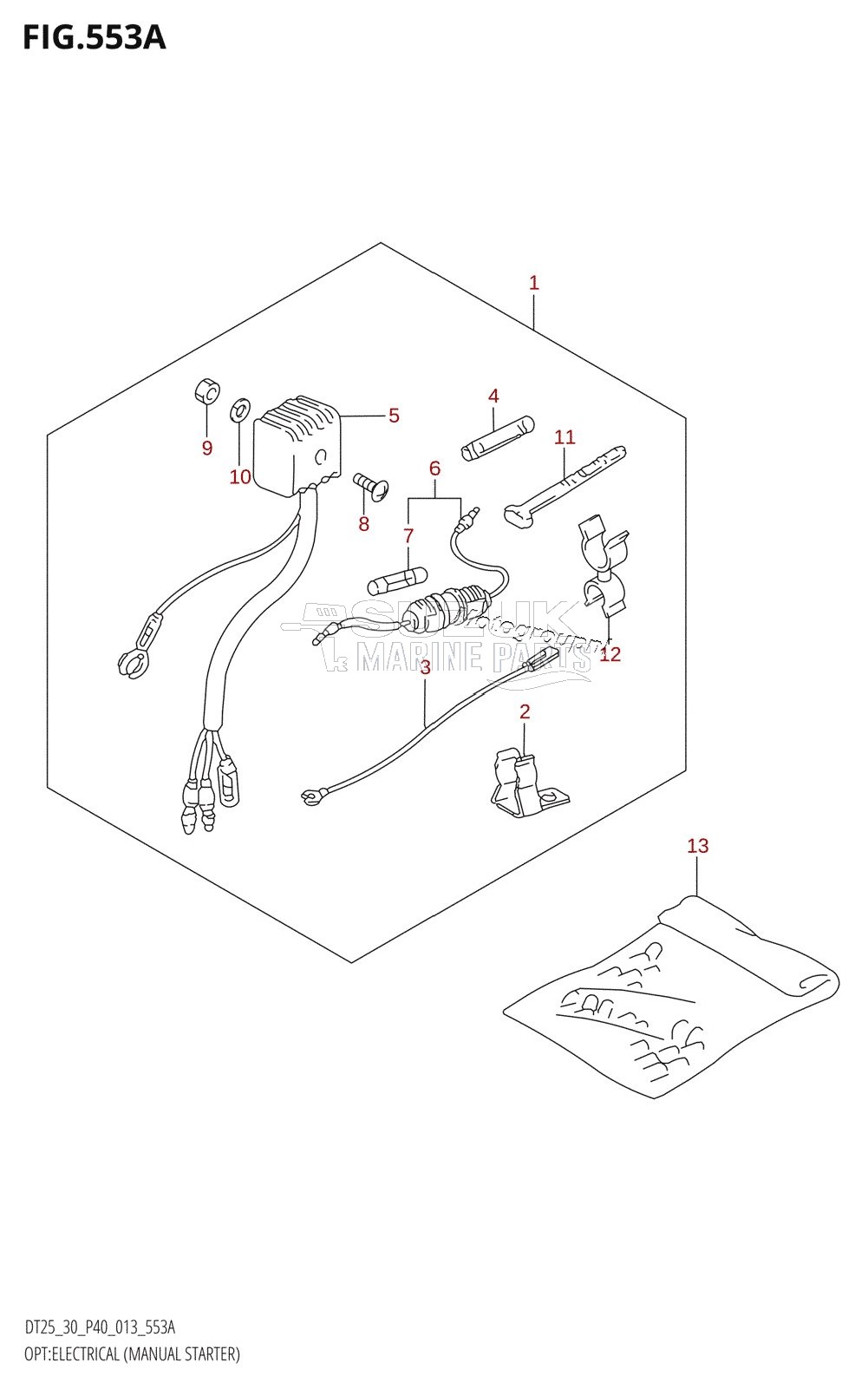 OPT:ELECTRICAL (MANUAL STARTER) (DT25K:P36)