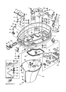 Z150Q drawing BOTTOM-COWLING