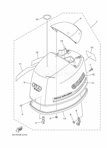 FT50GETL drawing TOP-COWLING